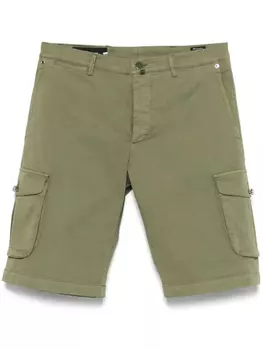 Шорты-карго Kiton, зеленый
