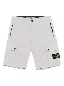 Шорты карго кроя слим Stone Island, серый
