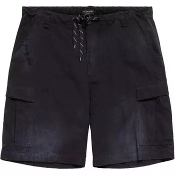 Шорты-карго мужские Balenciaga, черный