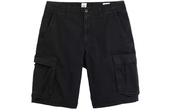 Шорты-карго мужские Gap, черный