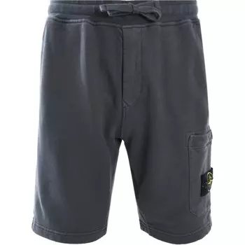 Шорты-карго мужские свинцовые серые Stone Island, серый