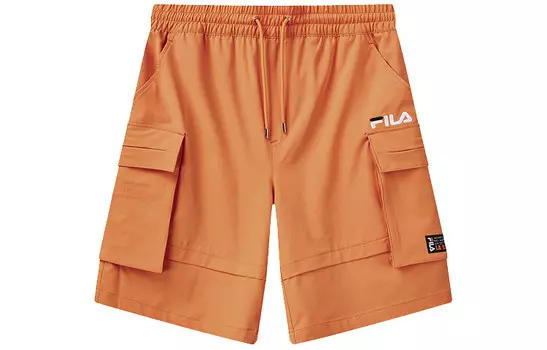 Шорты-карго мужские Yang Orange Fila, оранжевый