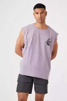 Шорты-карго на шнурке Forever 21, фиолетовый