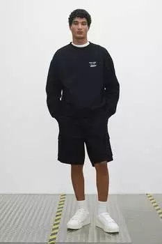 Шорты-Карго обычного кроя H&M, черный