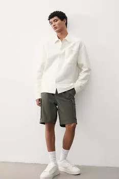 Шорты-Карго обычного кроя H&M, зеленый