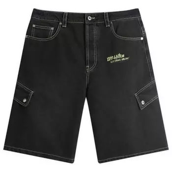 Шорты-Карго Off denim Safari Off-White, черный