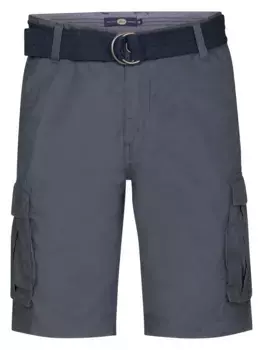 Шорты-карго Petrol Industries "Men Shorts Cargo", с поясом, цвет Raven Grey