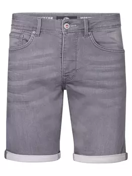 Шорты-карго Petrol Industries Regular Cargo Pants Jackson, серый деним