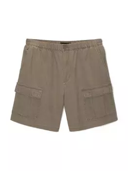 Шорты-карго Pull&Bear Loose fit Cargo Pants, светло-коричневый