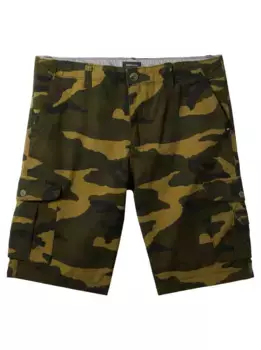 Шорты карго Quiksilver "Crucial Battle", цвет Thyme Everyday Camo