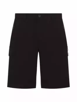 Шорты карго с логотипом Dolce&Gabbana, черный