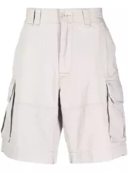Шорты карго с нашивкой-логотипом POLO RALPH LAUREN, нейтральный