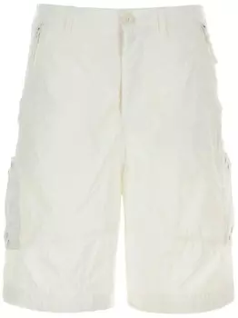 Шорты-карго с нашивкой-логотипом Ten C, белый