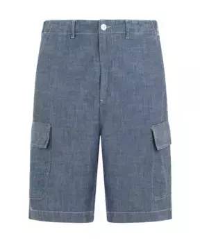 Шорты карго стильные повседневные мужские Universal Works, синий