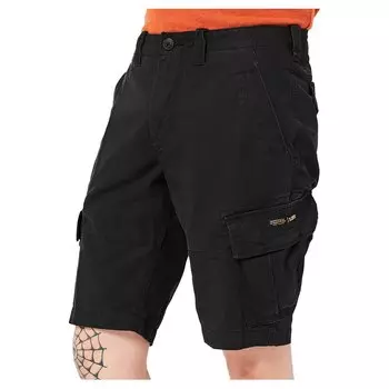 Шорты карго Superdry Vintage Core, черный