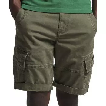 Шорты карго Superdry Vintage Core, зеленый