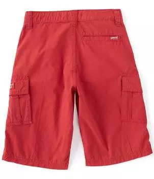 Шорты-карго свободного кроя Levi's Big Boys 8–20, красный