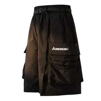 Шорты-карго унисекс Kawasaki, Армейский зеленый (K8021)