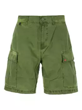 Шорты карго в полоску Sundek, зеленый