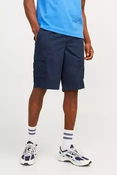 Шорты карго в практичном стиле Jack & Jones, синий