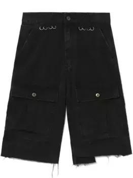 Шорты карго We11done, черный