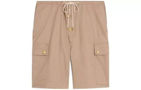 Шорты-карго женские Celine, хаки