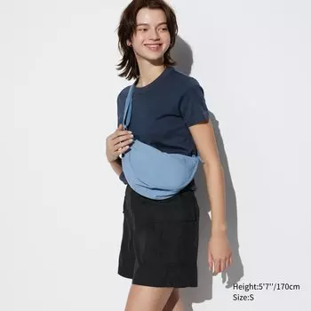 Шорты-карго женские Uniqlo легкие, черный