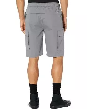 Шорты Karl Lagerfeld Paris Stretch Nylon Cargo Shorts, серый