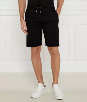 Шорты Karl Lagerfeld Regular Fit, черный / золотой