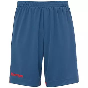 Шорты Kempa, цвет schwarz/rot/blaugrau