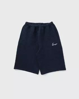 Шорты Kenzo Weave Oversize Short, цвет blue black