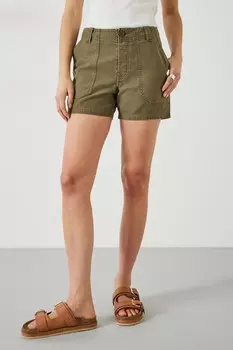 Шорты Kia с выстиранным эффектом Hush, зеленый