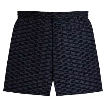 Шорты Kith Flocked Monogram Mason Short, синий