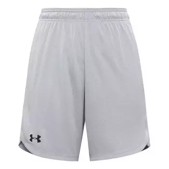 Шорты knit performance training shorts 'modern grey' Under Armour, серый