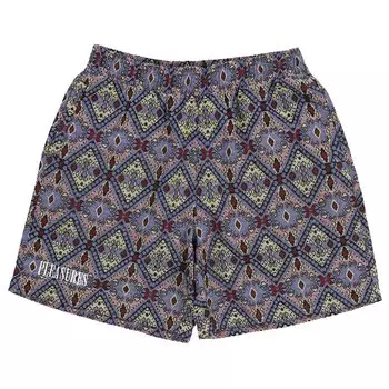 Шорты-кофры Pleasures, синие