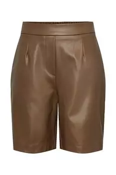 Шорты - Коричневые - Нормальная талия PIECES, коричневый