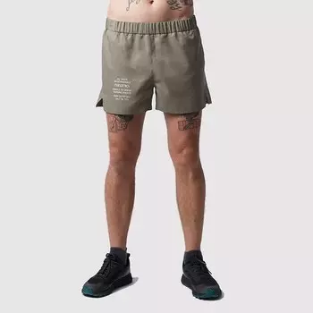 Шорты короткие для бега Runamics C2C Running Shorts, светло-серый