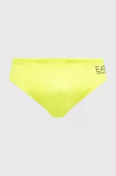 Шорты костюм EA7 Emporio Armani, желтый
