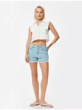 Шорты KOTON, цвет hellindigo