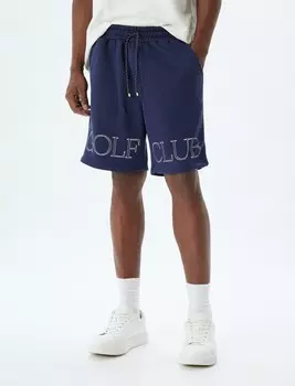 Шорты Koton Regular Pants, темно-синий