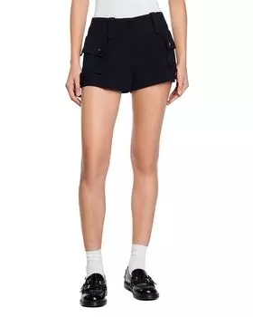 Шорты Крофт Sandro, черный