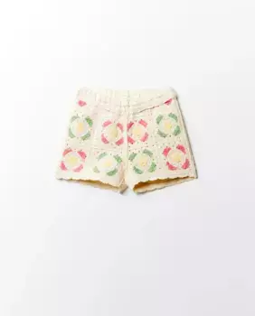 Шорты крючком Sfera, бежевый