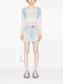 Шорты Ksubi Rider Short Drift Trashed, синий