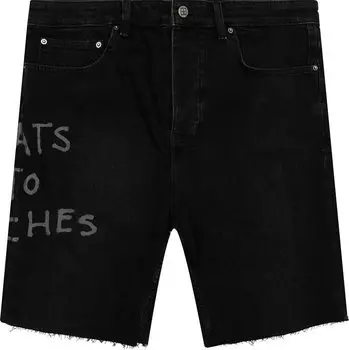 Шорты Ksubi Wolf Short 'Riches Trashed Black', черный