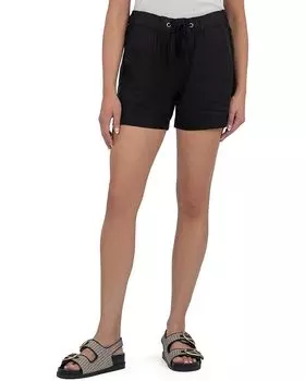 Шорты KUT from the Kloth Katana-Drawstring Shorts with Porkchop Pockets, черный