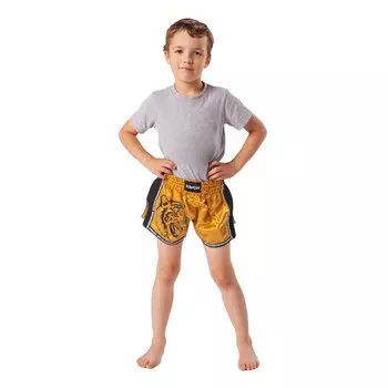 Шорты Kwon Thai Boxing Tiger, золотой