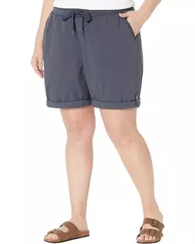 Шорты L.L.Bean Plus Size Ripstop Pull-On Shorts, нави