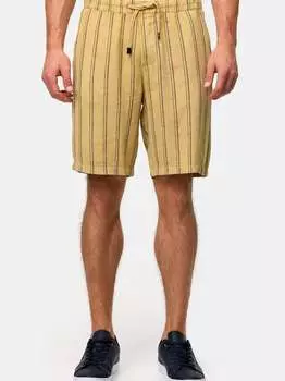 Шорты льняные inballo Indicode, желтый