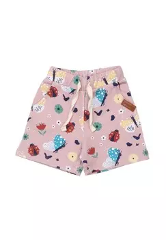 Шорты LADYBUGS BUTTERFLIES Walkiddy, розовый