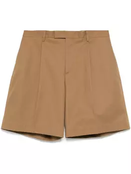 Шорты Lardini со складками, коричневый